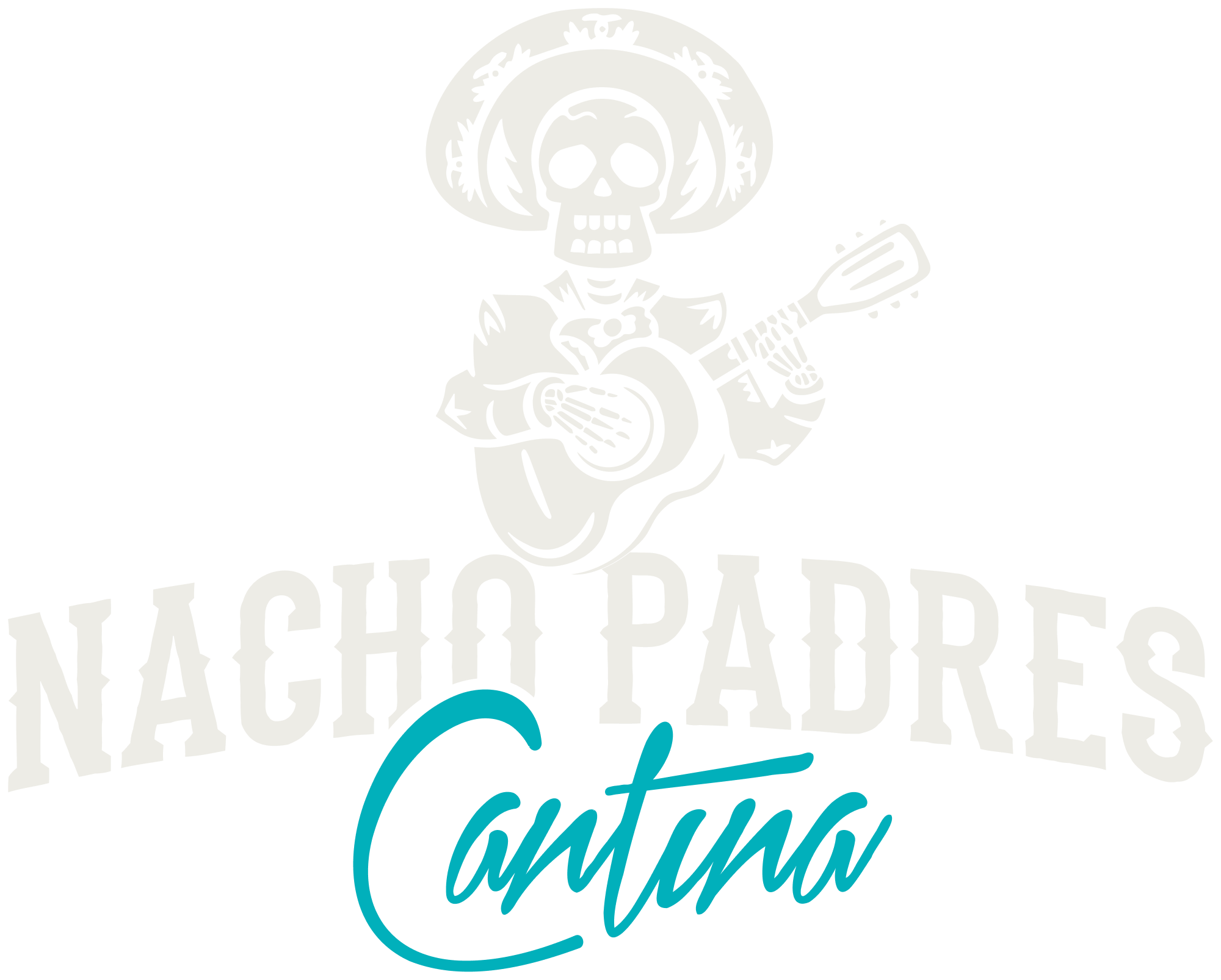 Nacho Padres - Logo - Duotone - Untextured - For Darker Applications@2x