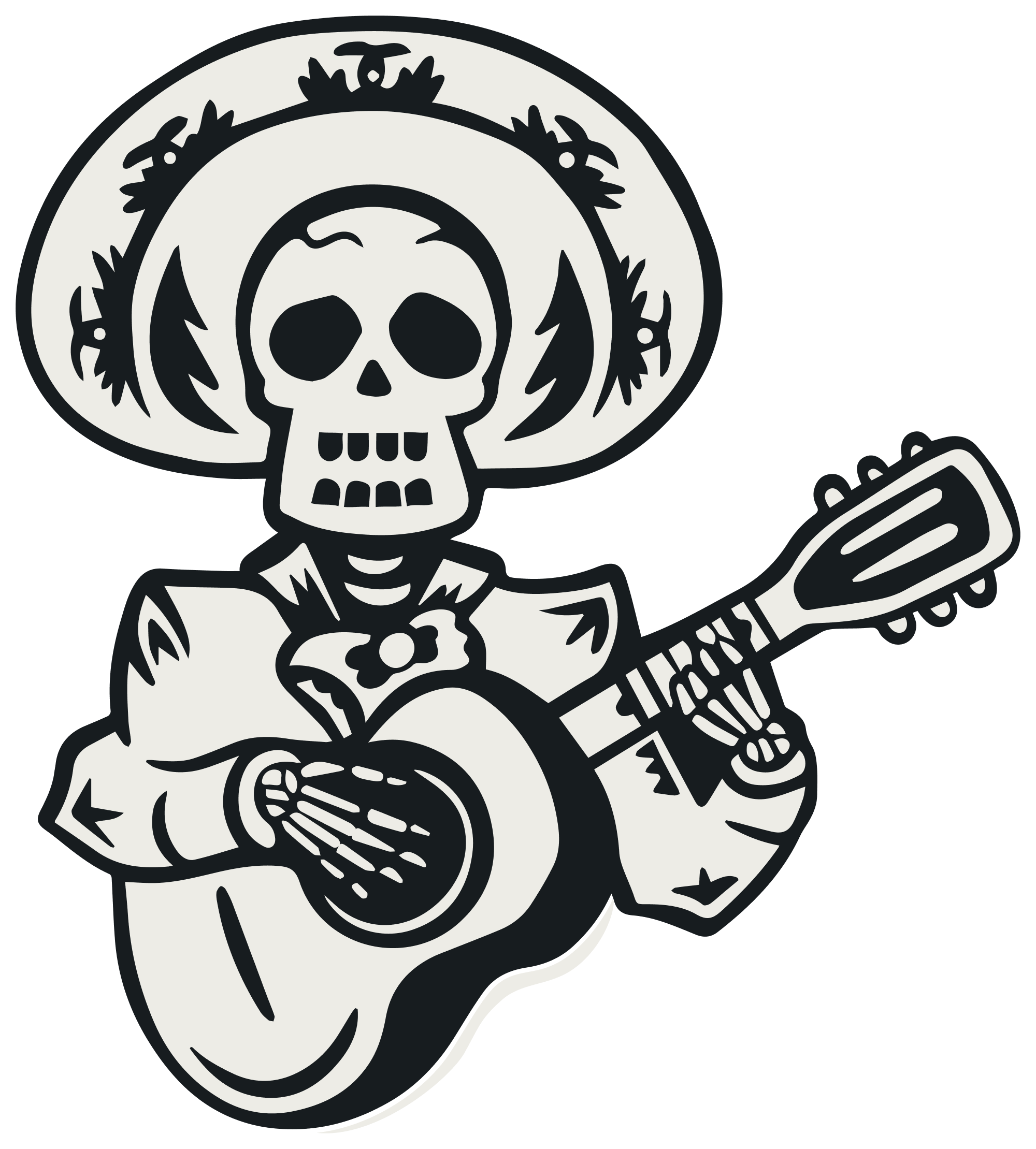 Nacho Padres - Mascot - Outlined - For All Applications@2x